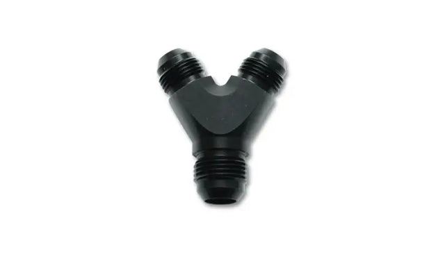 Vibrant -10AN x -10AN x -10AN Y-Adapter Fitting, lightweight 6061 aluminum, double anodized, hand polished, perfect for RV, automotive, powersports, off-road, marine, truck accessories, racing, riding.