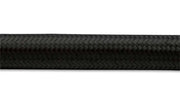 Vibrant Vibrant -12 AN Black Nylon Braided Flex Hose (5 foot roll)