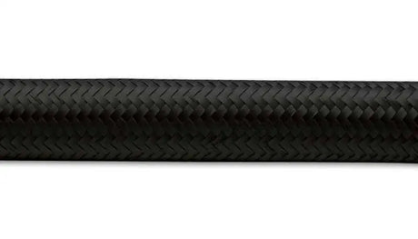 Vibrant -12 AN Black Nylon Braided Flex Hose (5 foot roll) 