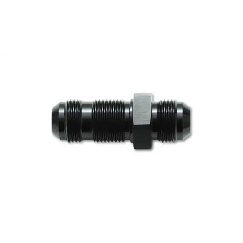 Vibrant Vibrant -16AN Flare Straight Bulkhead Adapter Fitting - Aluminum