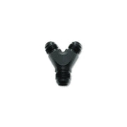 Vibrant 10815 Vibrant -16AN x -16AN x 16AN Y-Adapter Fitting - Aluminum Black