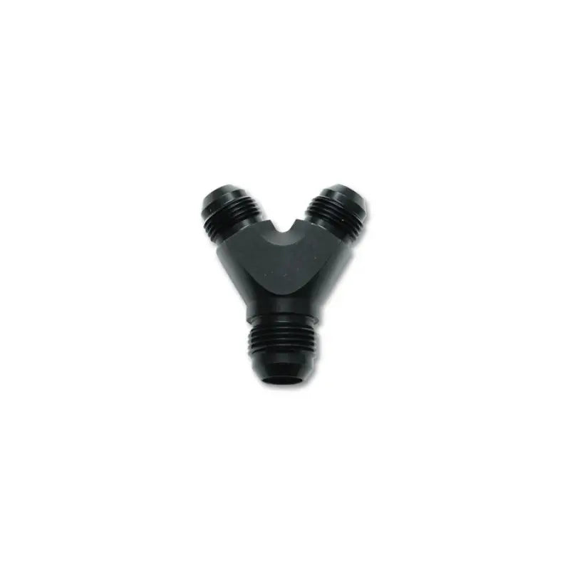 Vibrant 10815 Vibrant -16AN x -16AN x 16AN Y-Adapter Fitting - Aluminum Black
