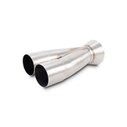 Vibrant 10366 Vibrant 2-1 Merge Collector (2.00 Inlet I.D. x 3.00 Outlet O.D. - 8.25 Overall Length)