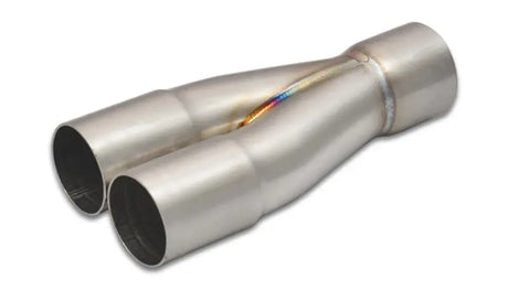 Vibrant 2-1 SS Merge Collectors (1-1/2in Inlet Slipover ID 1-3/4in Outlet OD) - Sold Individually - Truck & Automotive