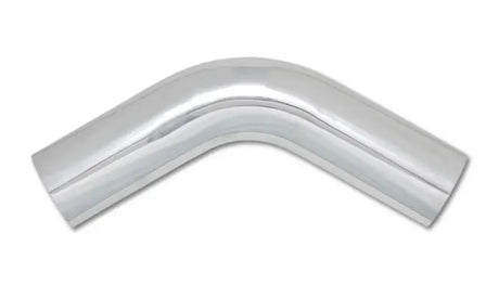 Vibrant 2.5in O.D. Universal Aluminum Tubing (60 degree Bend) - Polished - Truck & Automotive