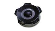 Vibrant 2in OD Aluminum Weld Bungs w/ Anodized Black Threaded Cap (incl. O-Ring) - Truck & Automotive