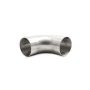 Vibrant 13352 Vibrant 3.0in OD 4.33in Tangent Length T304 SS 90 Deg Mandrel Bend w/Extended Leg Length - 13352