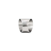 Vibrant 13334 Vibrant 3.5in OD T304 SS 45 Deg Mandrel Bend Elbow (3.5in Centerline Radius) - 13334