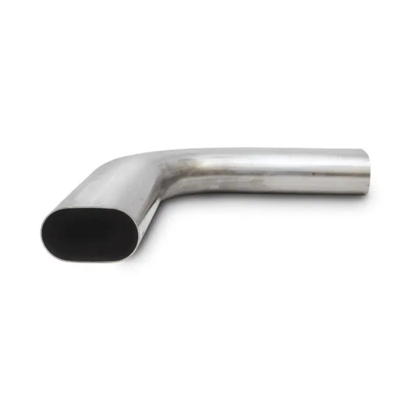 Vibrant 13194 Vibrant 3.5in Oval (Nominal Size) T304 SS 90 deg Mandrel Bend 6in x 6in leg lengths
