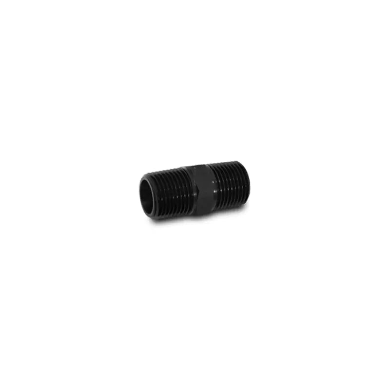 Vibrant 10372 Vibrant 3/8in NPT x 3/8in NPT Straight Union Pipe Adapter Fitting - Aluminum