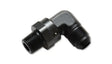 Vibrant -3AN to 1/8in NPT Swivel 90 Degree Adapter Fitting - Truck & Automotive