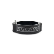 Vibrant 3in O.D. Aluminized HD 2.0 Clamp - Anodized Black (Clamp Only) - 32536