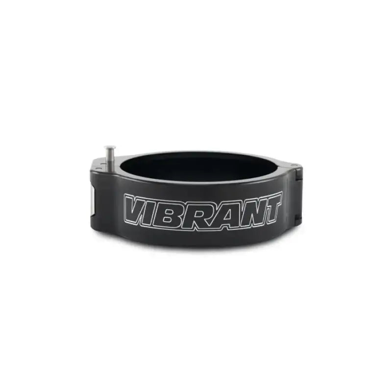 Vibrant 3in O.D. Aluminized HD 2.0 Clamp - Anodized Black (Clamp Only) - 32536