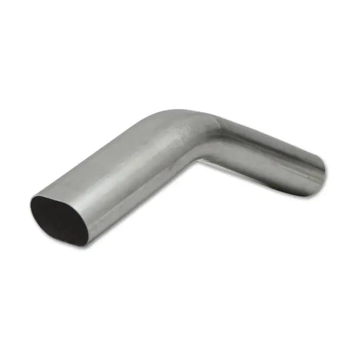 Vibrant 13200 Vibrant 3in Oval (Nominal Size) T304 SS 45 deg VERTICAL Mandrel Bend 6in x 6in leg lengths