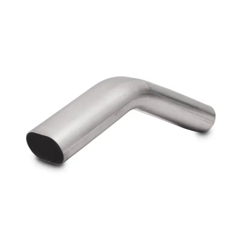 Vibrant 13200 Vibrant 3in Oval (Nominal Size) T304 SS 45 deg VERTICAL Mandrel Bend 6in x 6in leg lengths