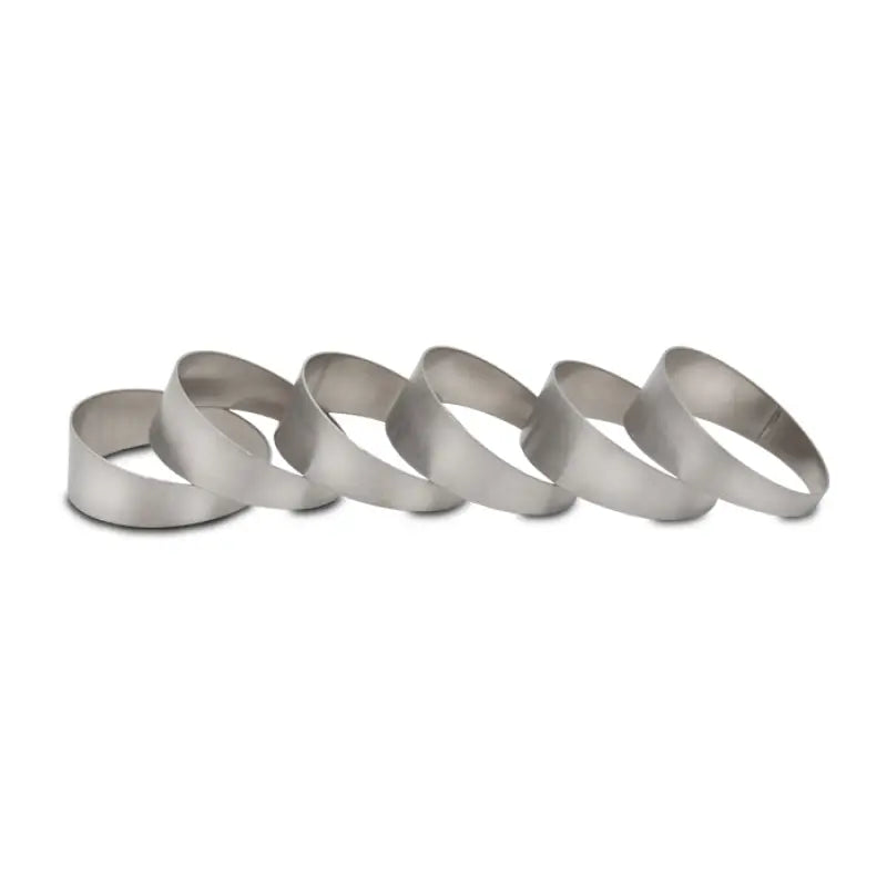 Vibrant 13540 Vibrant 4.0in O.D. Titanium Pie Cuts - Bag of 6