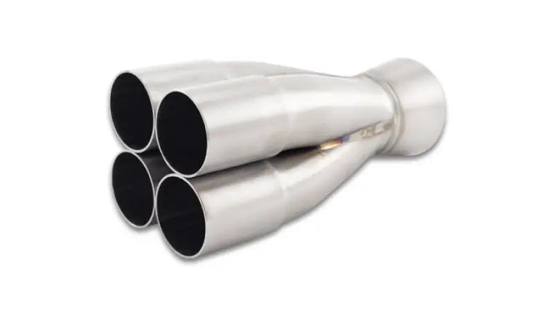 Vibrant 4-1 SS Merge Collector (1.50in Inlet Slipover ID 2.00in Outlet OD) Single Unit - Truck & Automotive