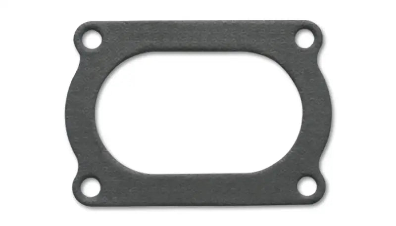 Vibrant 4 Bolt Flange Gasket for 3in O.D. Oval tubing (Matches #13175S) - 13175G