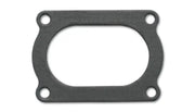 Vibrant 4 Bolt Flange Gasket for 3in O.D. Oval tubing (Matches #13175S) - 13175G