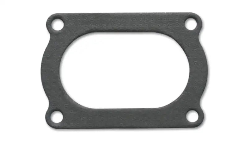 Vibrant 4 Bolt Flange Gasket for 3in O.D. Oval tubing (Matches #13175S) - 13175G