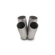 Vibrant 2457 Vibrant 4 into 1 SS Turbo Mani Collector for GT28/30/35 in Flange 48mm Pipe OD 4.5in tall 58mm out