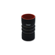 Vibrant Vibrant 4 Ply Aramid Hump Hose w/3 SS Rings 4in ID x 7in Length - Black