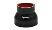Vibrant 4 Ply Reducer Couper 3.5in ID x 3.75in ID x 3.0in Long - Black - 19745
