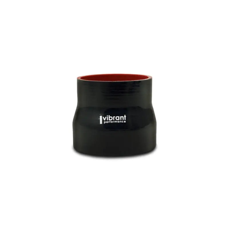 Vibrant 19737 Vibrant 4 Ply Reducer Couper 3in ID x 3.75in ID x 3in Long - Black