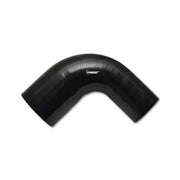 Vibrant 2781 Vibrant 4 Ply Reinforced Silicone 90 degree Transition Elbow - 2.5in I.D. x 2.75in I.D. (BLACK)