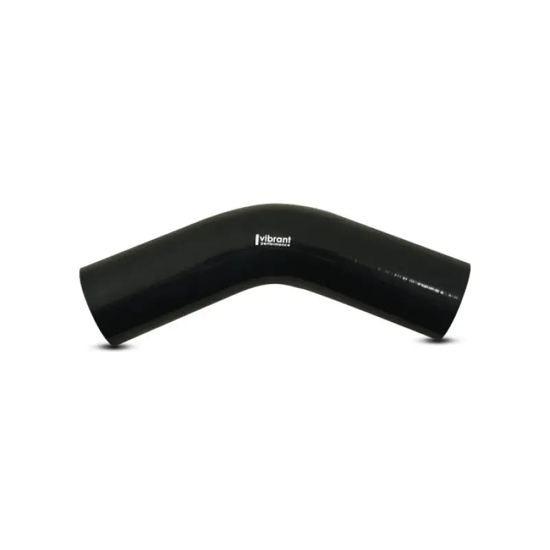 Vibrant 2758 Vibrant 4 Ply Reinforced Silicone Elbow Connector - 4.5in I.D. - 45 deg. Elbow (BLACK)
