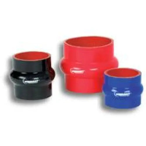 Vibrant 2731 Vibrant 4 Ply Reinforced Silicone Hump Hose Connector - 2.25in I.D. x 3in long (BLACK)