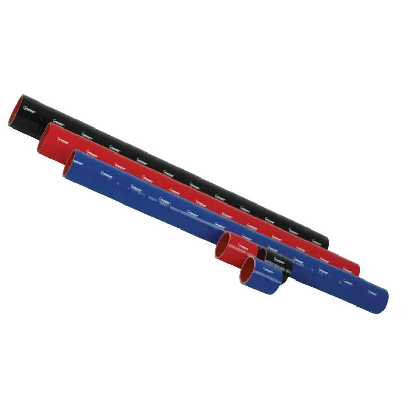 Vibrant 2703 Vibrant 4 Ply Reinforced Silicone Straight Hose Coupling - 1.5in I.D. x 36in long (Black)