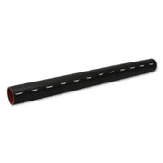 Vibrant 4 Ply Reinforced Silicone Straight Hose Coupling - 2.5in I.D. x 36in long (BLACK) - Truck & Automotive