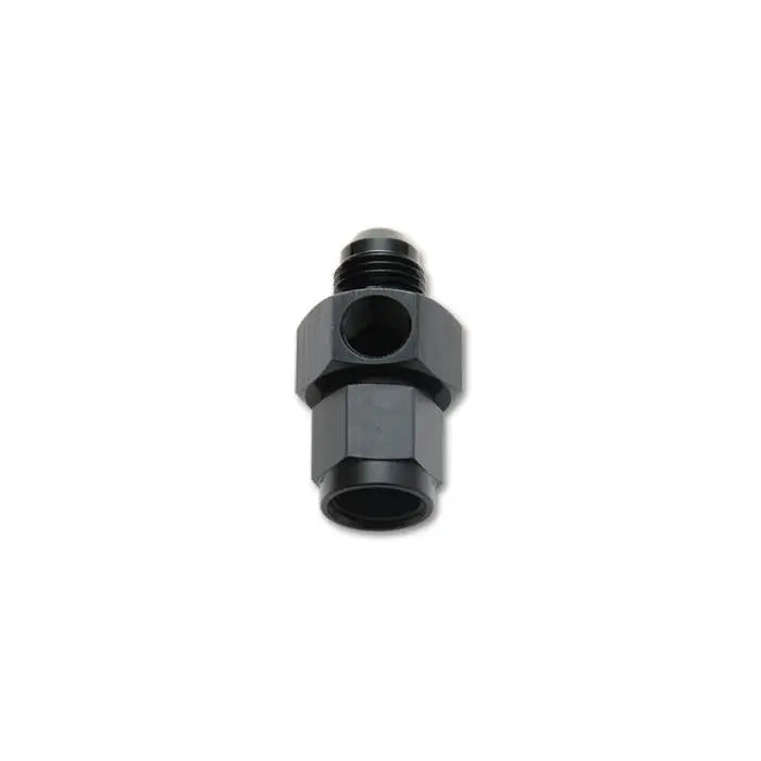 Vibrant 16484 Vibrant -4AN Male to -4AN Female Union Adapter Fitting w/ 1/8in NPT Port