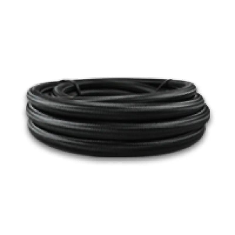 Vibrant 12006 Vibrant -6 AN Black Nylon Braided Flex Hose .56in ID (150 foot roll) - 12006