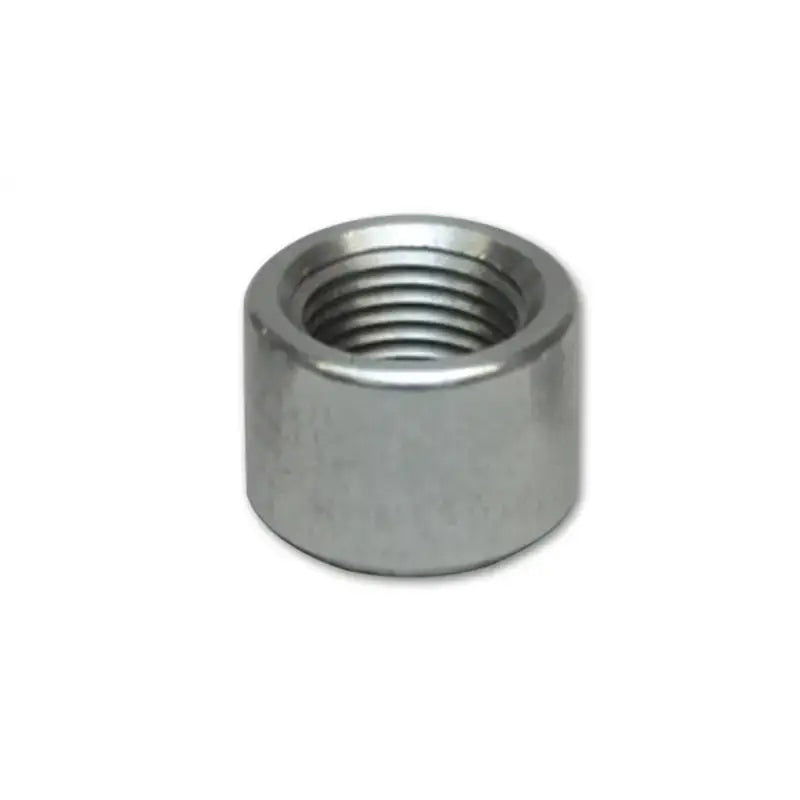 Vibrant -6 AN Female Weld Bung (9/16in -18 Thread) - Aluminum - Truck & Automotive