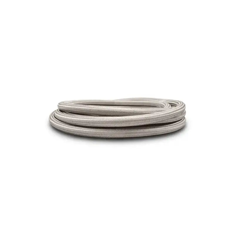 Vibrant -6 AN SS Braided Flex Hose (20 foot roll) made of 300 series stainless steel for abrasion and corrosion protection, suitable for RV, automotive, powersports, off-road, marine, and truck applications, Truck & Automotive, AVADA - Best Sellers