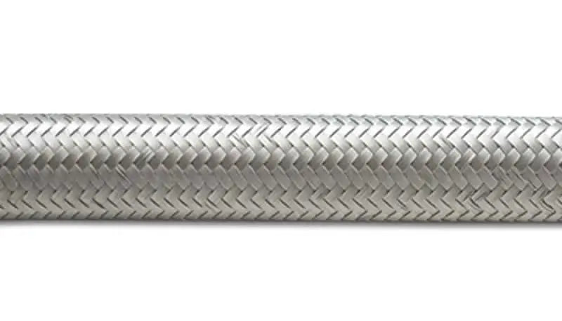 Vibrant -6 AN SS Braided Flex Hose (5 foot roll) 
