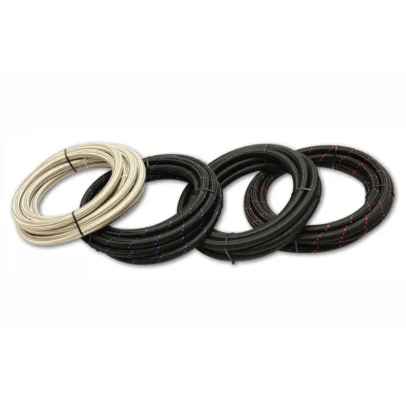 Vibrant 11936 Vibrant -6 AN SS Braided Flex Hose (5 foot roll)
