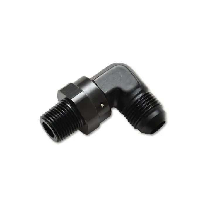 Vibrant 11354 Vibrant -6AN to 1/4in NPT Male Swivel 90 Degree Adapter Fitting