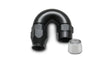 Vibrant Vibrant -6AN 180 Degree Elbow Hose End Fitting for PTFE Lined Hose