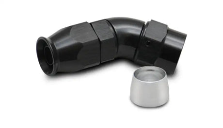Vibrant -6AN 45 Degree Elbow Hose End Fitting for PTFE Lined - Truck & Automotive