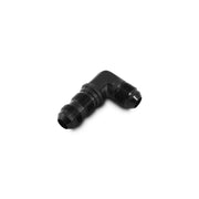 Vibrant 10610 Vibrant -6AN Bulkhead Adapter 90 Degree Elbow Fitting - Anodized Black Only