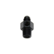 Vibrant 16496 Vibrant -6AN Male to 3/8in NPT Male Union Adapter Fitting w/ 1/8in NPT Port