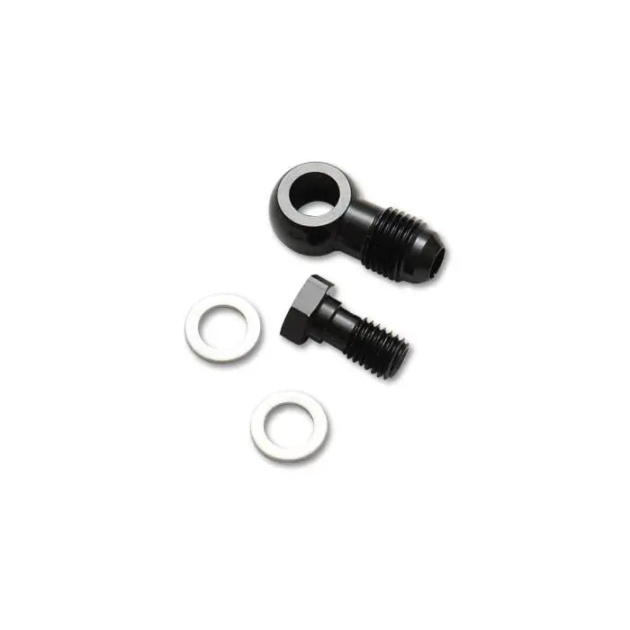 Vibrant 11525 Vibrant -6AN Male Banjo Fitting 16mm x 1.5 Metric Aluminum + 2 Washers