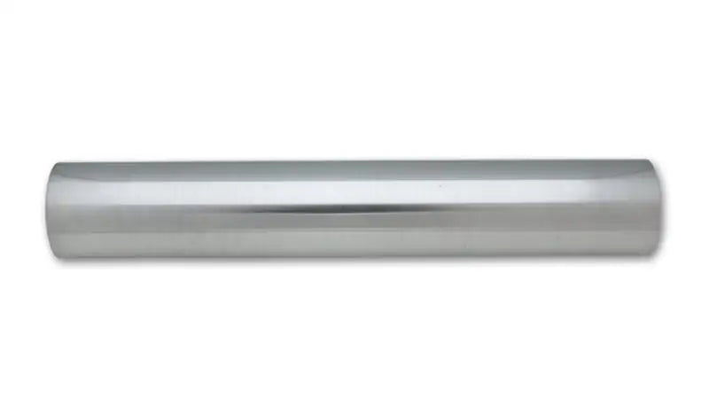 Vibrant .75in O.D. Universal Aluminum Tubing (18in Long Straight Pipe) - Polished 