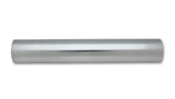 Vibrant .75in O.D. Universal Aluminum Tubing (18in Long Straight Pipe) - Polished 