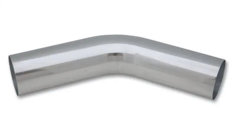 Vibrant.75in O.D. Universal Aluminum Tubing (45 Degree Bend) - Polished - Truck & Automotive