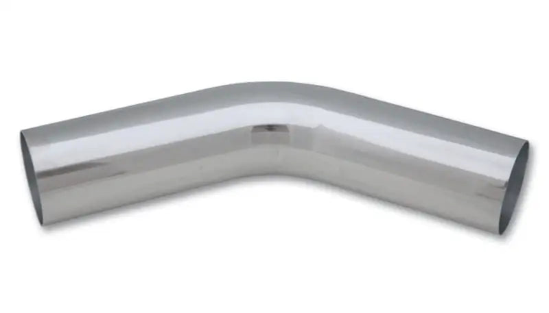 Vibrant.75in O.D. Universal Aluminum Tubing (45 Degree Bend) - Polished - Truck & Automotive