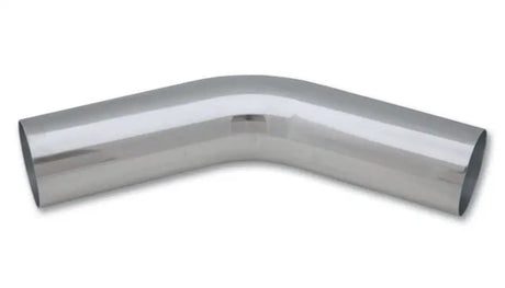 Vibrant.75in O.D. Universal Aluminum Tubing (45 Degree Bend) - Polished - Truck & Automotive